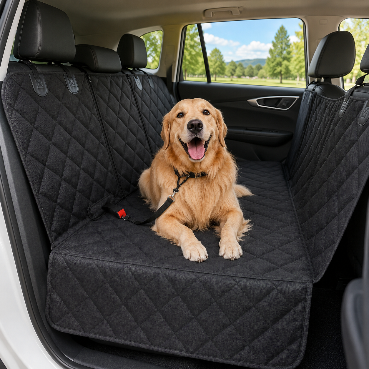 Paw Guard Dog Car Seat Protector, Waterproof, Durable, Universal Fit